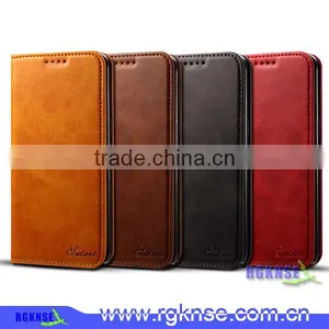 RGKNSE Fashion PU Flip Leather Wallt Cover Case for Samsung Galax S8 Phone Case thumbnail-5