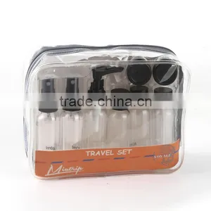 Travel Bottles for Makeup Cosmetic Toiletries Liquid Containers Leak Proof Portable Travel Accessories(Transparency) thumbnail-1