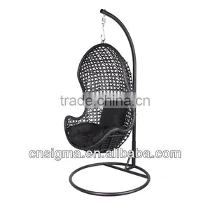 2014 Best-seller Hanging Egg Chair Swing Chairs Armrest Rattan Basket Chair thumbnail-1