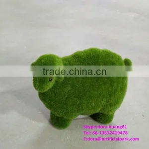 H080602 Artificial Grass Animal Fake Fur Animal Fake Animal Mini Sheep thumbnail-1