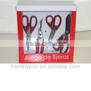 4pcs Scissors Sets thumbnail-1