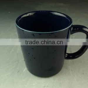 Stock Hot Sale Cheap Black Glaze Ceramic Promotional Mug for Espresso thumbnail-1