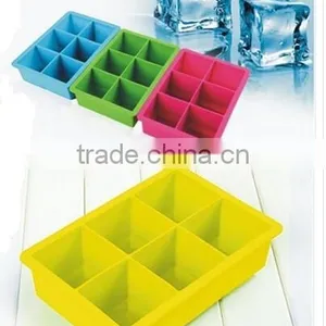 New Arrival 6 Lattices Silicone Ice Tray thumbnail-1