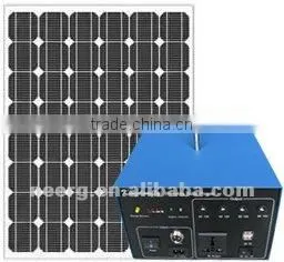 100w Portable Solar Power System With DC&AC Output thumbnail-1
