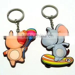3D Mice Shape Pvc Key Chain thumbnail-1