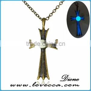 Party Gift Wholesale Cheap Necklace Chains Luminous Glow Necklace Jewelry thumbnail-6