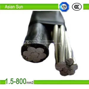 ABC Cable Aluminum Conductor XLPE Insulated ABC Cable, Overhead Aerial Bundle Cable thumbnail-5