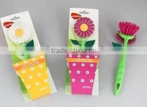 Flower Dish Brush in New Design thumbnail-1