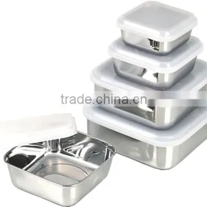 Stainless Steel Lid Bowl thumbnail-1