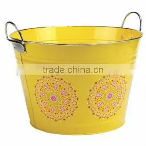 Hot Sales Metal Pail Mini Tin Bucket Halloween Candy Bucket thumbnail-5