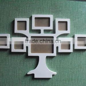 Watch Shape Painted & Carved Wooden Photo ,picture Frame thumbnail-3
