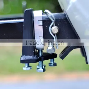 Towbar Dirt Small Motor Bike Motorcycle Motorbike Utility Trailer 2 Arms Carrier Rack With Ramp For Sale thumbnail-6