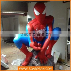 Advertising Cartoon Characters Life Size Spider-man thumbnail-1