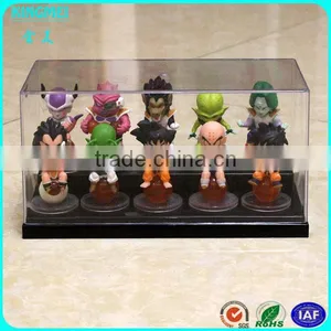 Fashion Elegant Design Clear Counter Top Acrylic Toy Display Case With Cover thumbnail-1