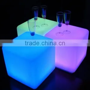 Rechargeable RGB Led Cube Chair/3d Led Cube/Led Cube thumbnail-1
