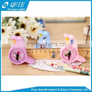 Hot Selling Promotional Kid's Gift Plastic Lovely Animal Pencil Sharpener Wth Double Hole thumbnail-3
