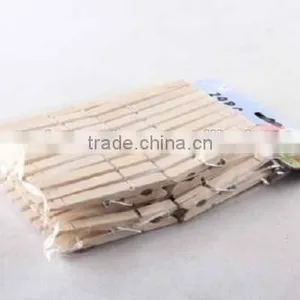 Cheap and Hot Sale 48pcs Wooden Clothes Peg Wooden Clip thumbnail-2
