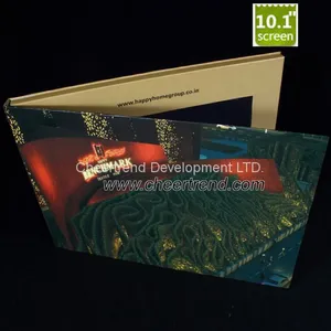 4.3 Inch Lcd Video Brochure With Video Screen , Hard Cover Video Greeting Card thumbnail-5