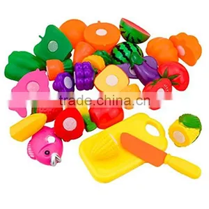 2016 New Funny Plastic Pretend Play Food Toy Set for Kids thumbnail-1