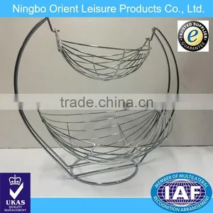 Double Tier Metal Fruit / Vegetables Basket Stand thumbnail-2