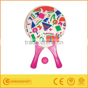 Wooden Beach Paddle Set thumbnail-1