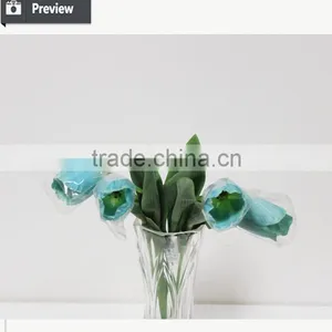 High Quality Factory Price Tulips Silk Artificial Flowers thumbnail-2