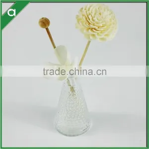 Engraved Triangle Glass Bottle for 80ml Reed Diffuser Oil thumbnail-2