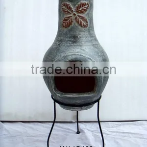 CLAY STOVE CHIMNEY POT thumbnail-2