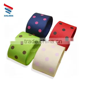 China New Ribbon Factory Customize Custom Printed Grosgrain Ribbon thumbnail-4