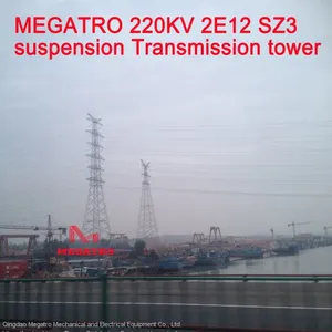 ​MEGATRO 220KV 2E12 SZ3 Suspension Transmission Tower thumbnail-1