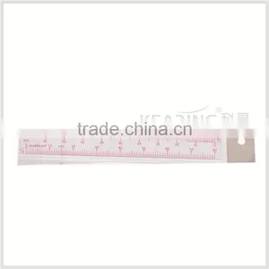 Kearing High Quality Garment Scale Rulers 1/4, 1/5,sanwich Line Flexible Plastic Ruler #8502 thumbnail-1