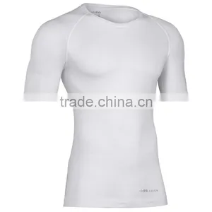 Mesh Base Layer Shirt All White thumbnail-1