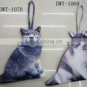 Fashion Small Pretty Animal Cute Cat Purse thumbnail-6