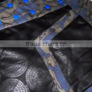 Mature Sexy Girl's Chilly Grapes Short Side Camouflage Jean Skirts thumbnail-2