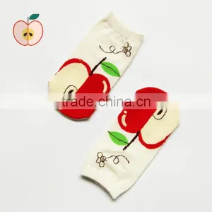 Zm11167a Cartoon Fruits and Vegetables Female Ship Socks Wholesale Invisible Socks Women thumbnail-3