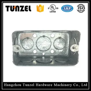 4*2 Metal Rectangular Conduit Box thumbnail-1