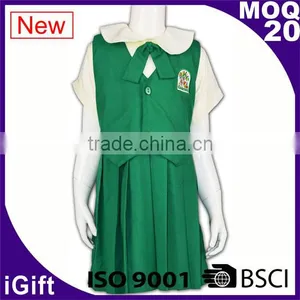 Fashion Summer Primary Uniform Cheap Short Sleeve Kids Summer School Uniform thumbnail-5