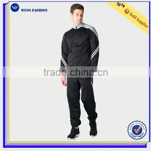 New Design Custom Training /sports Coat and Pant 100% Polyester Track Suit Men thumbnail-1