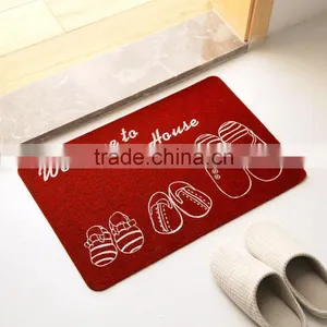 2016 Hot Sale Ultra Thin Non Slip Bath Home Mats Entrance Door Doormat Home Foyer Floor Mud Sucting Pads Modern Simple Mat thumbnail-6