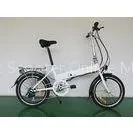 Light Weight 20 Inch Foldable Panasonic Electric Bicycle With Inside Frame Battery thumbnail-1