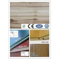 High Glossy AC4 German Tech Floating Laminate Floor (8mm HDF) thumbnail-1