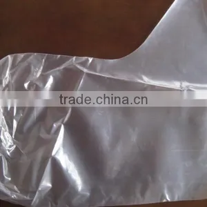 Disposable PE Boot Cover With Open Cuff thumbnail-1