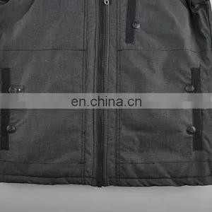Stylish Mens Spring Thin Paded Hooded Waterproof Long Jean Jacket thumbnail-5