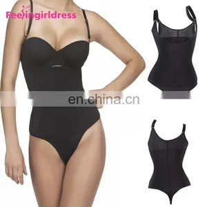 Latest Design Black Neoprene Women Shapewear Sexy Body Shaper Tight thumbnail-1