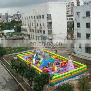 Large Fun City Amusement Parks Castillos Hinchables Inflables China thumbnail-3