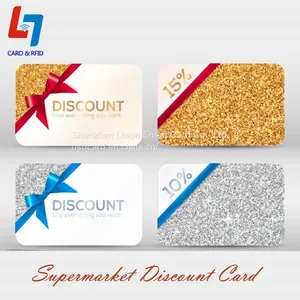 Colorful Supermarket Discount Card With CR80 PVC Material thumbnail-3