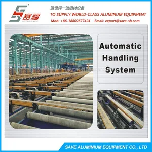 Aluminium Profile Extrusion Efficient Air Cooling Run-out Area thumbnail-1