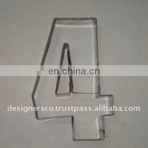 Stainless Steel Number Cookie Cutter thumbnail-1