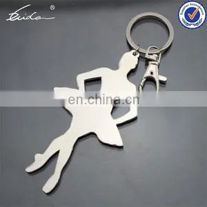ELEGANT METAL STYLE CREATIVE DANCER BALLET KEY RING CHAIN thumbnail-1