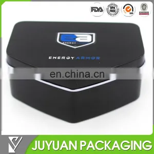 2015 Small Christmas Gift Black Tin Box for Sweets thumbnail-1